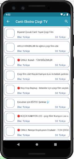 Canlı TV Çizgi Film TV screenshot 3