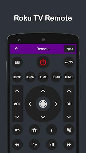 Remote for Roku TV screenshot 1