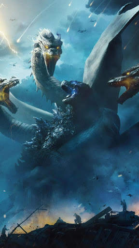 King ghidorah HD Wallpaper screenshot 6