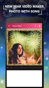 New Year Video Maker Photos With Song screenshot 4