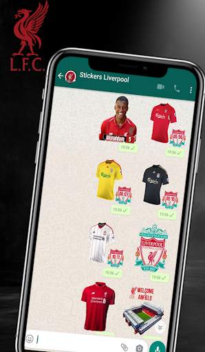 ⚽Liverpool Stickers for WhatsApp (WAStickerApps) ⚽ screenshot 3