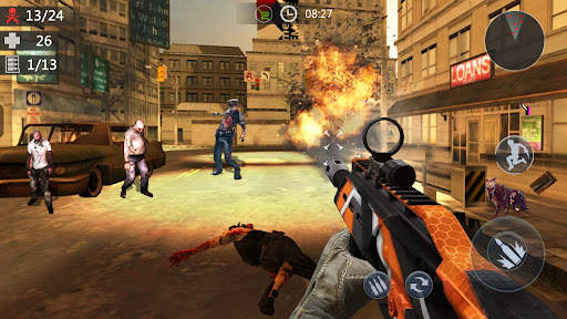 Dead Crush: Car Shooter 3D screenshot 4