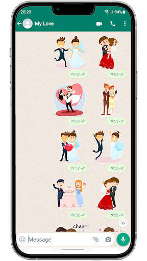 Love Stickers for WA - Sticker screenshot 3