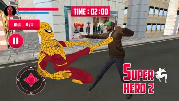 Super Spider Hero Amazing Spider Super Hero Time 2 screenshot 5