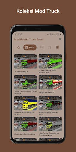 MOD Bussid Truck Basuri screenshot 2