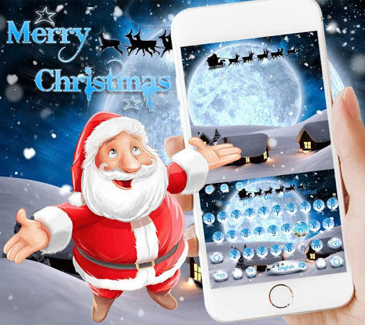 Silent Night Snow Theme for Christmas screenshot 1