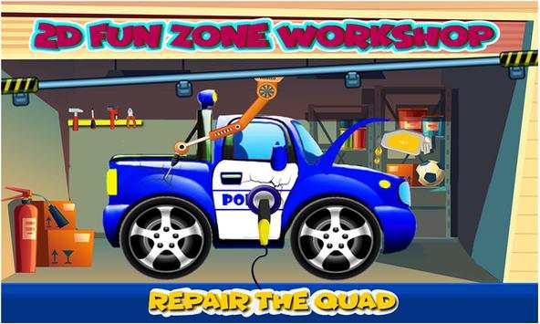 Multi Quad Bike Repair Mechanic Workshop Games screenshot 3