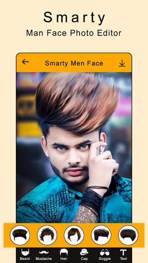 Smarty Man Face Maker : Man Mustache Photo Suit screenshot 3