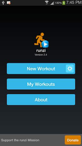 Cadence Running Tracker screenshot 1