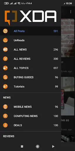 XDA Developers screenshot 1