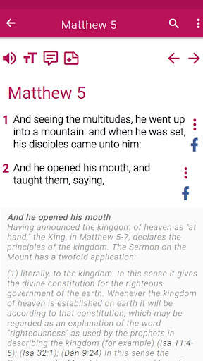NewKing James Version Bible screenshot 8