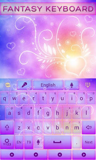 Fantasy GO Keyboard Theme screenshot 6