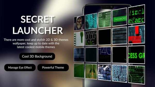 Secret Hacker Theme Launcher screenshot 3