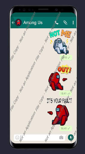 WAStickerApps Among Us - Funny Sticker Among Us screenshot 2