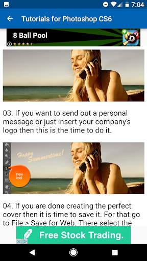 Tutorials for Photoshop CS6 screenshot 3