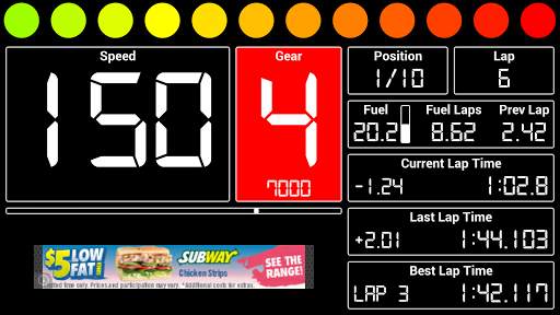 Fast Dash for iRacing скриншот 4