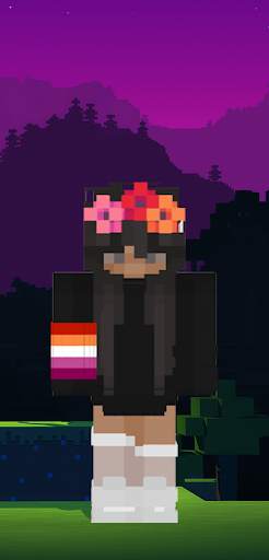 E girl Skin for Minecraft screenshot 3