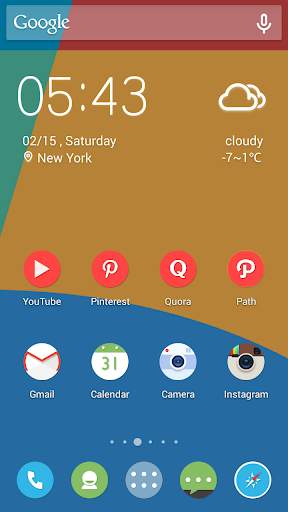 Circle Solo Launcher Theme screenshot 4