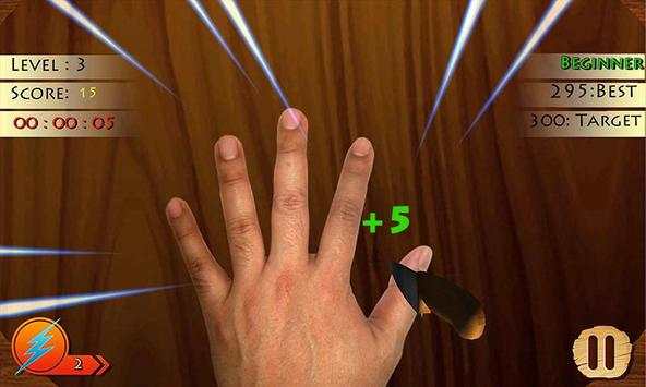 Finger Roulette 2 (Knife Game) screenshot 1