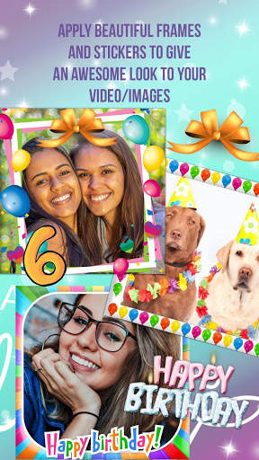 Video Mensagem Aniversario Montagem De Aniversário screenshot 4