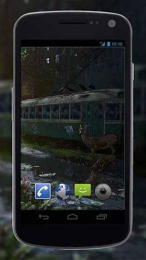 4K Post Apocalyptic City Animated Live Wallpaper screenshot 2