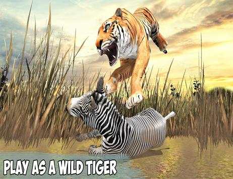 Angry Tiger Jungle Survival 3D screenshot 6