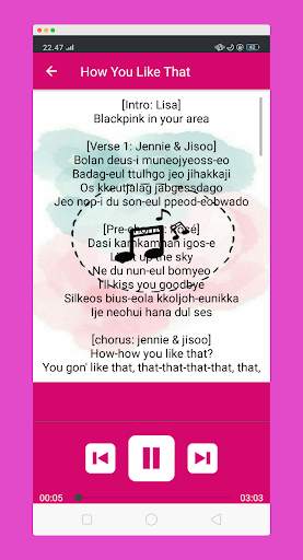 Lagu How You Like That - Blackpink Offline Lyrics screenshot 8
