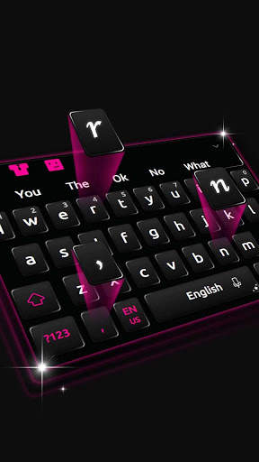 Black Keyboard Theme screenshot 3