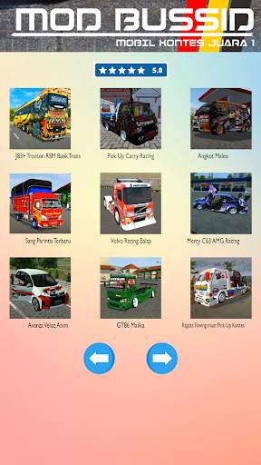 Mod Bussid Mobil Kontes Juara  screenshot 3