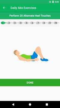 Six Pack Abs in 21 Days - Abs workout screenshot 2