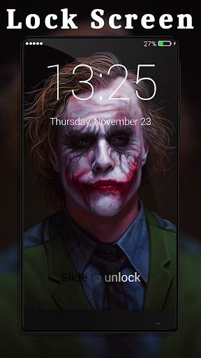 Joker Keyboard Lock Screen screenshot 2