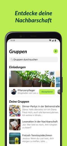 Nextdoor: Lokale Nachrichten und Empfehlungen screenshot 4