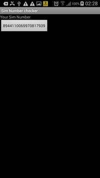 Sim Number screenshot 1