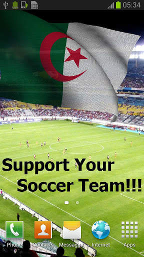 Algeria Flag Live Wallpaper screenshot 1
