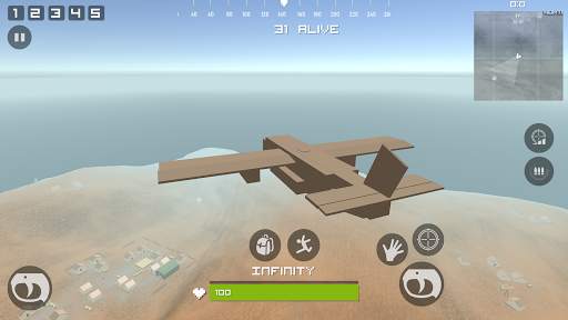 Craft Battle Royale FPS Free shooting games screenshot 2