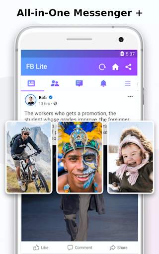 Messenger Plus for Messages, Video Chat for free screenshot 3