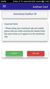 Aadhar Card screenshot 3