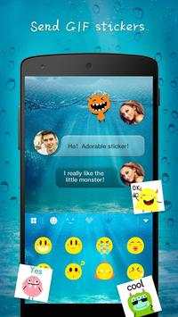 Keyboard - Boto: Sea Waterdrop screenshot 3
