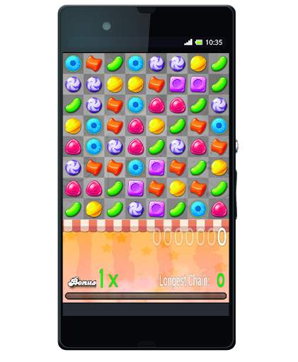 Jewels Candy Saga screenshot 1