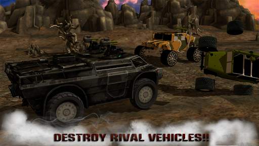 4x4 Monster War Destruction screenshot 3