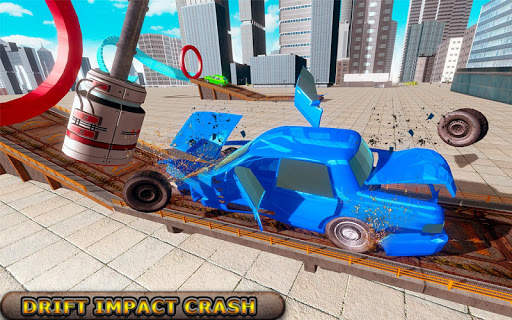 Flying Car Derby Crash Stunts & Car Racing screenshot 5