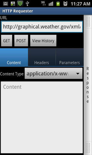 HTTP Requester screenshot 1