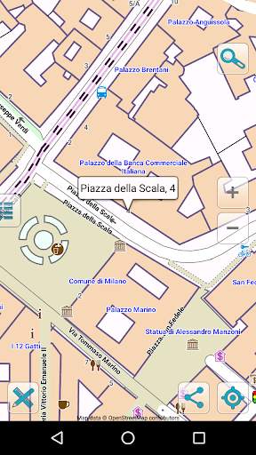 Map of Milan offline screenshot 5