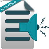 Text to Speech (Voice Effects) 2.3