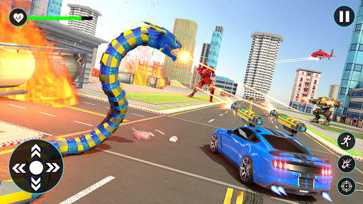 Anaconda Robot Car Transform screenshot 3