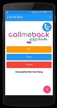 Call Me Back screenshot 2