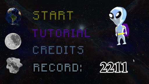 Alien vs Meteors screenshot 1