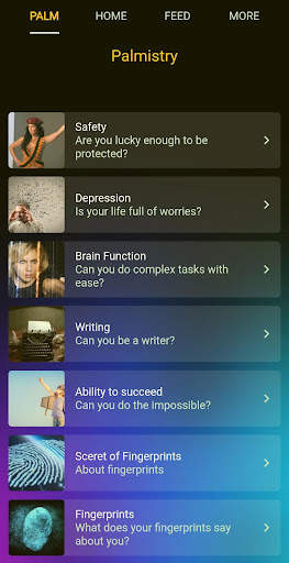 Palm Reader Scan Your Future 7 تصوير الشاشة