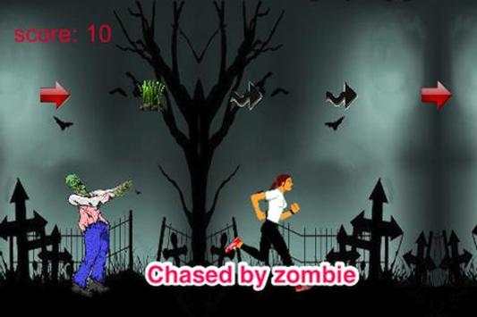 Girl vs Zombie: Run And Chase screenshot 1