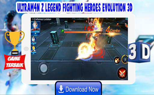 Ultrafighter3D : Z Riser Legend Fighting Heroes screenshot 2